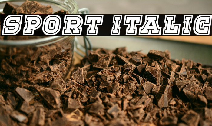 Sport Italic Example 3