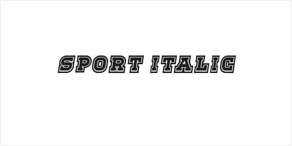 Sport Italic Logo