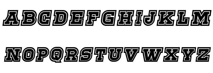 Sport Italic Font LOWERCASE