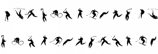SportSatyre Medium Schriftart Groß