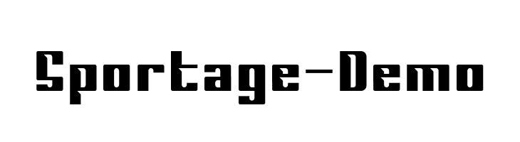 Sportage-Demo  नि: शुल्क फ़ॉन्ट्स डाउनलोड