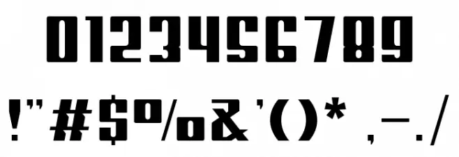 Sportage-Demo Font OTHER CHARS