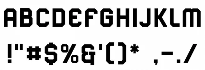 Sporter Font OTHER CHARS