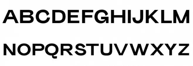 Sporting Grotesque Gras Schriftart Groß