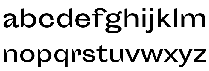 Sporting Grotesque Font LOWERCASE