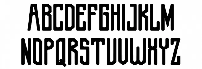 Sportive Allstar Caratteri MAIUSCOLE