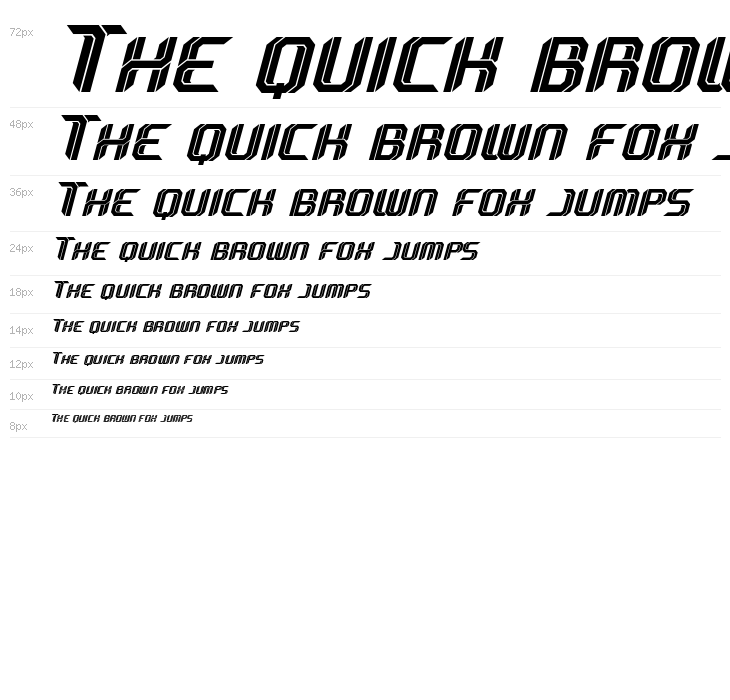 Sportive-Italic Waterfall