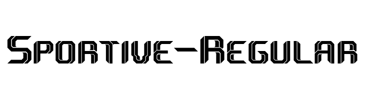 Sportive-Regular  Descarca Fonturi Gratis
