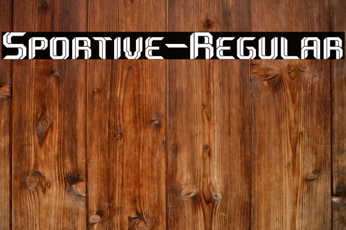 Sportive-Regular Example 2