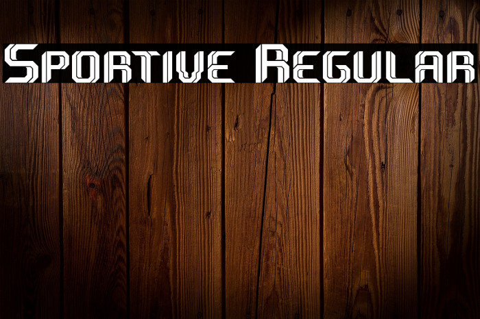 Sportive Regular Example 1
