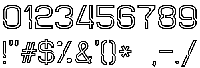 Sportrop Regular Font OTHER CHARS