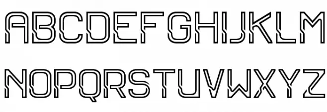 Sportrop Regular Schriftart Groß