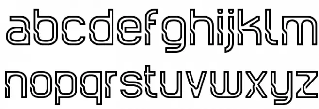 Sportrop Regular Schriftart Kleinbuchstaben