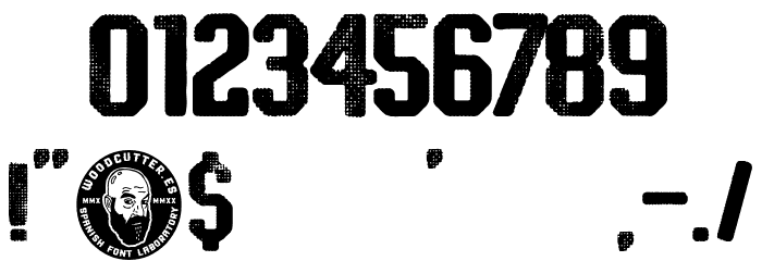 Sports Bar Font OTHER CHARS
