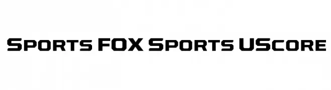 Sports FOX Sports UScore  免费字体下载