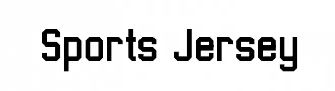 Sports Jersey  Descarca Fonturi Gratis