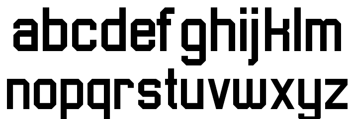 Sports Jersey Font LOWERCASE