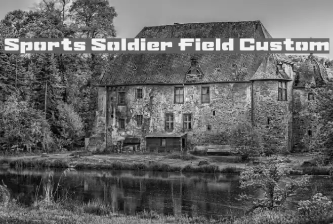 Sports Soldier Field Custom フォント examples
