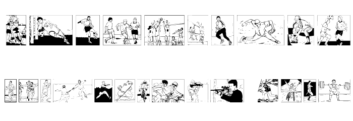 Sports Font OTHER CHARS
