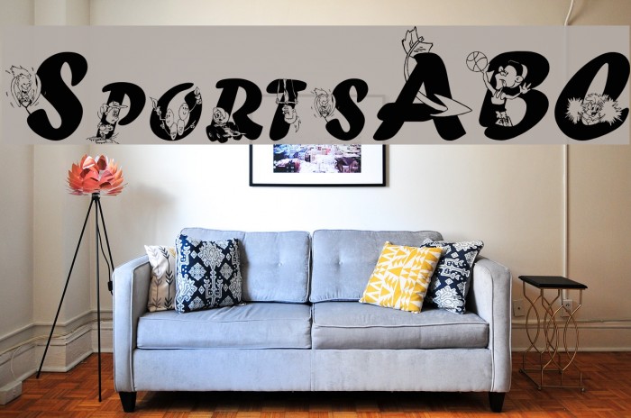 SportsABC Font examples