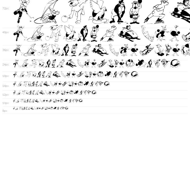 SportsAnimals Waterfall