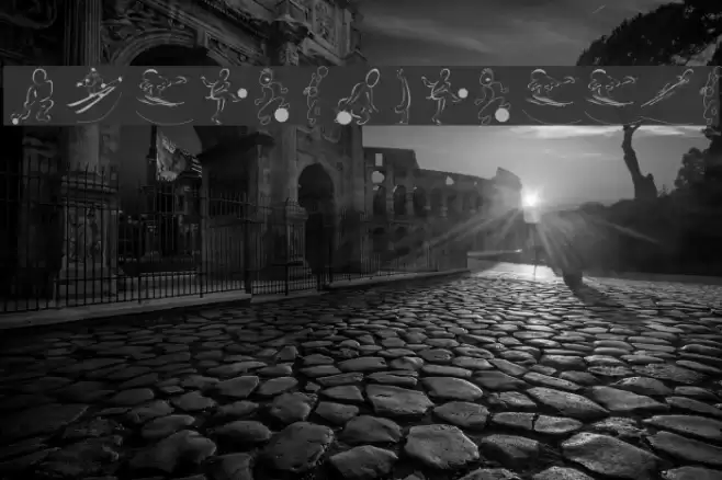 SportsCartoons Font examples