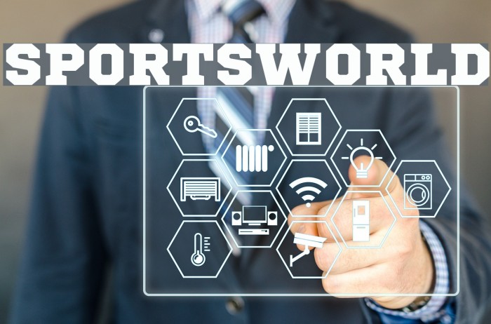 SportsWorld Font examples