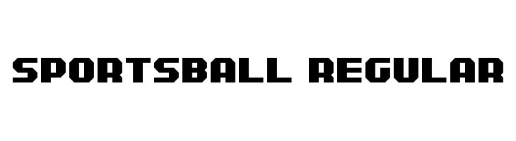 Sportsball Regular  Frei Schriftart Herunterladen