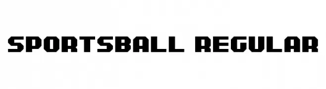 Sportsball Regular  Frei Schriftart Herunterladen