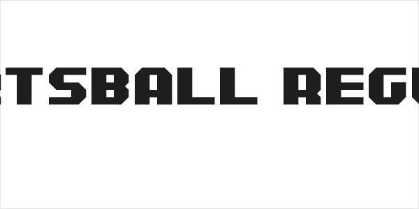 Sportsball Regular Logo