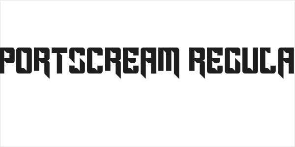 Sportscream Regular Logo
