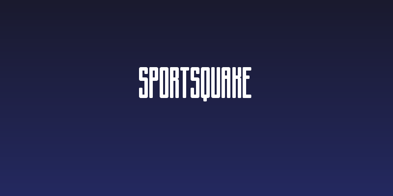 Sportsquake Social Header