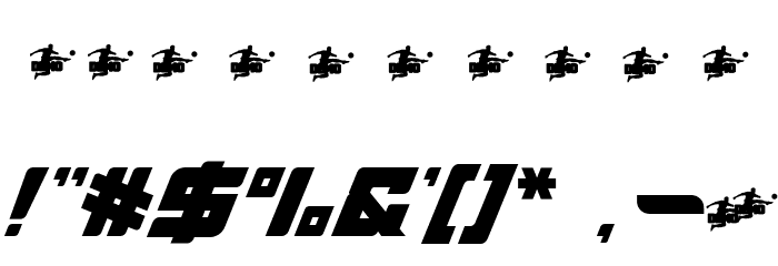 Sportypo Reguler Font OTHER CHARS