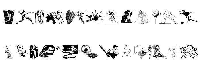 Sportzs Font LOWERCASE