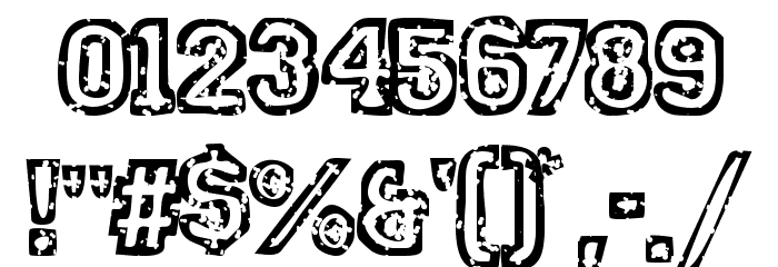 SpotEvent Font OTHER CHARS
