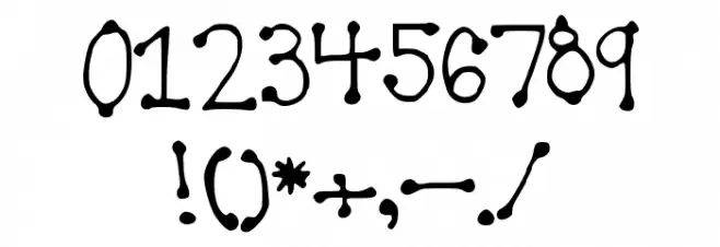 Spotful Font OTHER CHARS