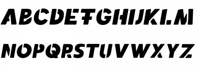 Spotlight DEMO Italic फ़ॉन्ट अपरकेस
