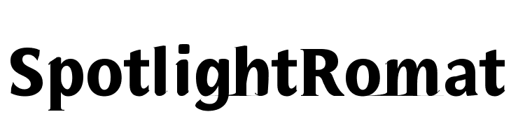 SpotlightRomat Font