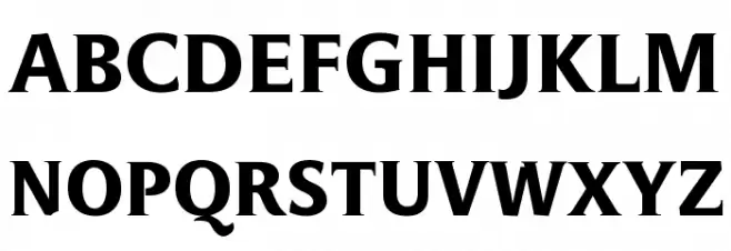 SpotlightRomat フォント 大文字