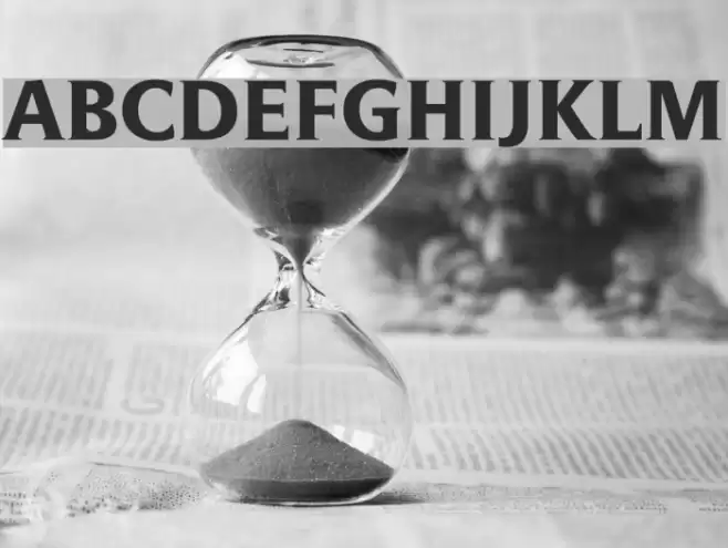 SpotlightRomat Font examples