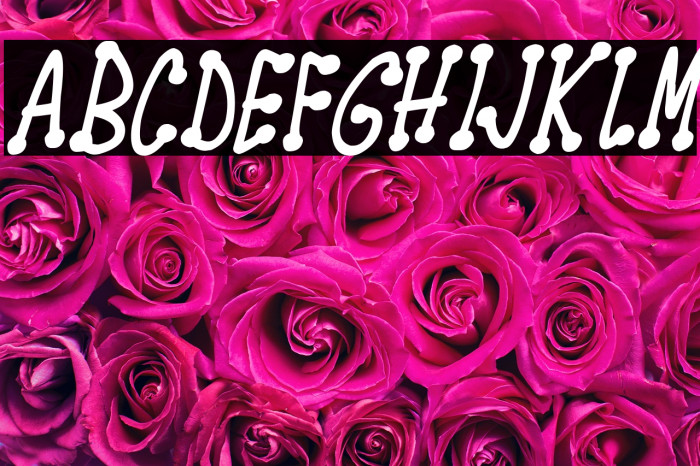 Spotsticks Italic Example 1