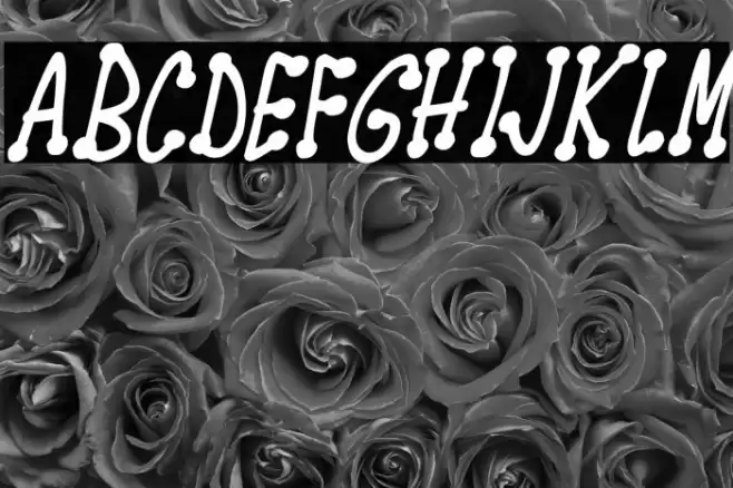 Spotsticks Italic Font examples