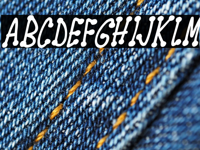 Spotsticks Italic Example 2