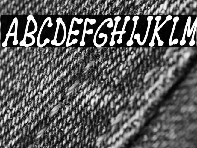 Spotsticks Italic Font examples