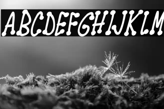 Spotsticks Italic Font examples