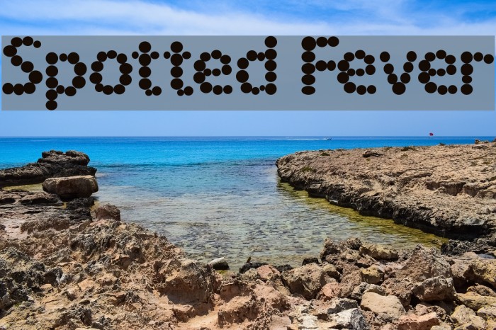 Spotted Fever Font examples