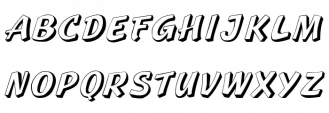 Sprague Schriftart Groß