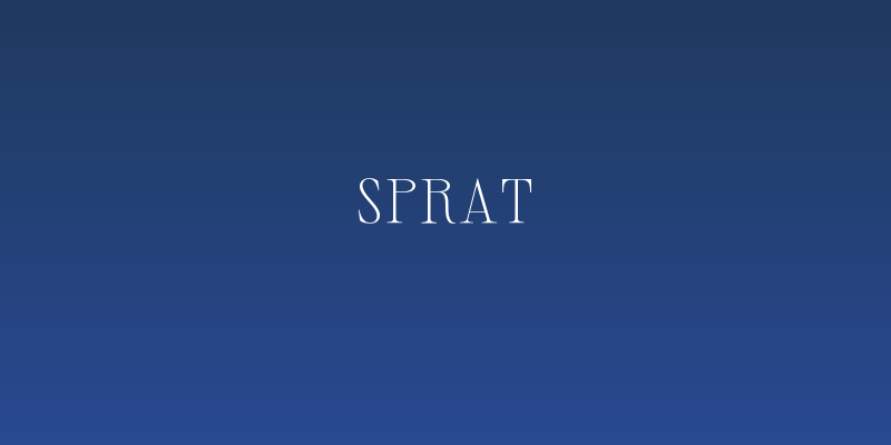 Sprat Social Header