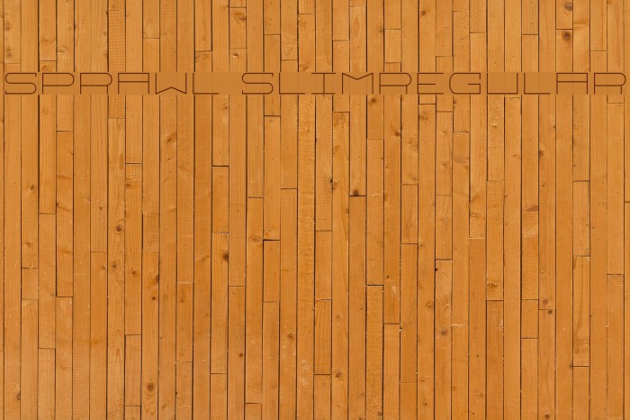 Sprawl SlimRegular Example 2