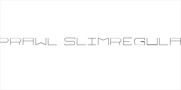 Sprawl SlimRegular Logo